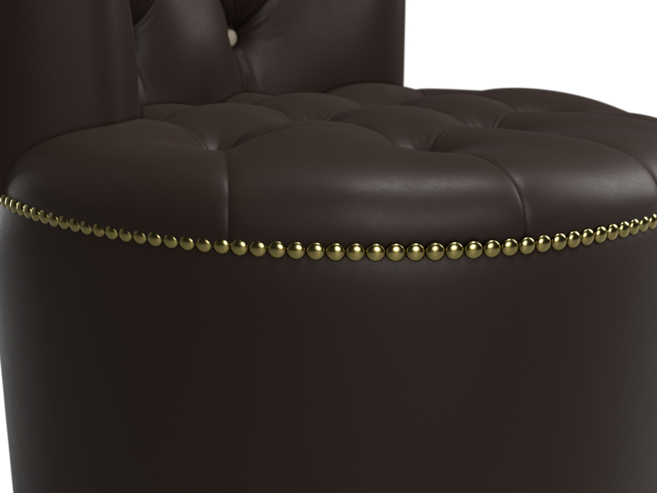 Пуфы дизайнерские, Пуф Саваж, экокожа