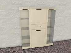 Серванты, Модульная система Грейс Шкаф ШК-5080  Серый Кашемир