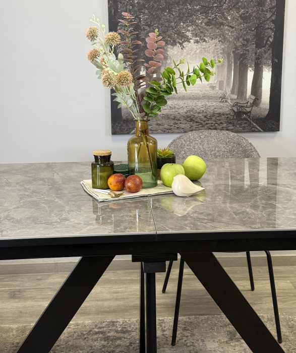 Обеденные столы, Стол Kenner DL1300 раздвижной, керамика