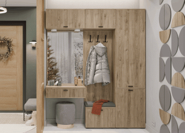 Модульная прихожая Стелла композиция 5