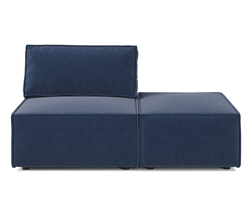 Диваны угловые в гостиную, Диван модульный Гамма 170х95х70 см, правый