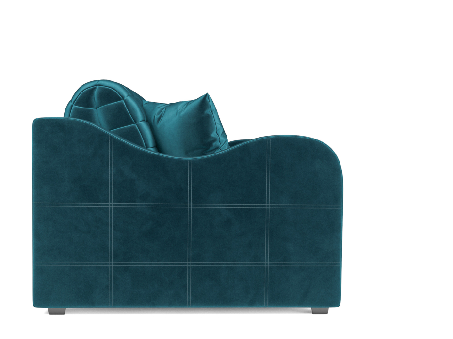 Диваны с ящиком для белья, Диван аккордеон Барон №4 ППУ 180х200 Бархат