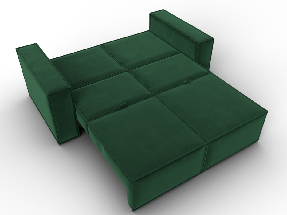 Диваны кровати со спальным местом, Диван прямой Куба мини, велюр