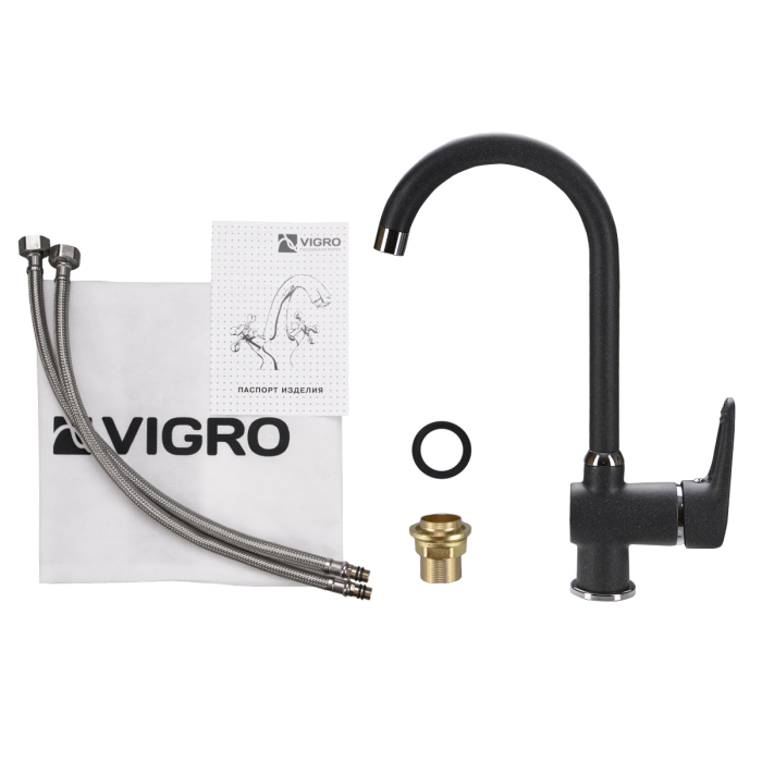 Смесители, Смеситель кран для кухни VIGRO VG902