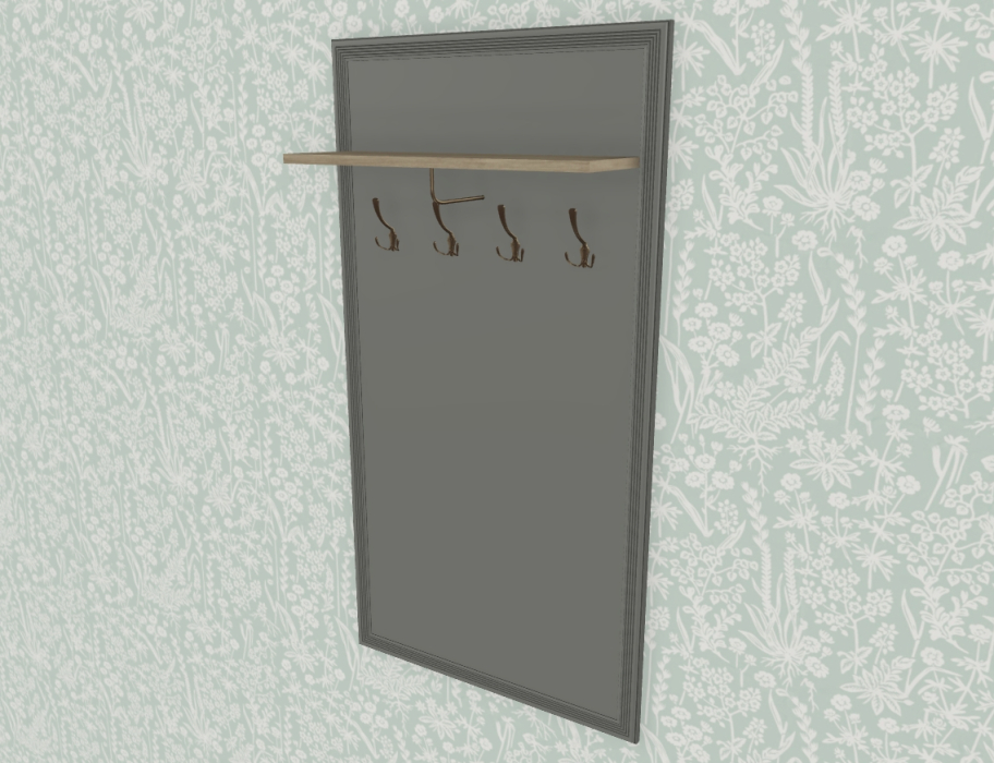 Настенные, Модульная система Карина Вешалка ВШ-1002