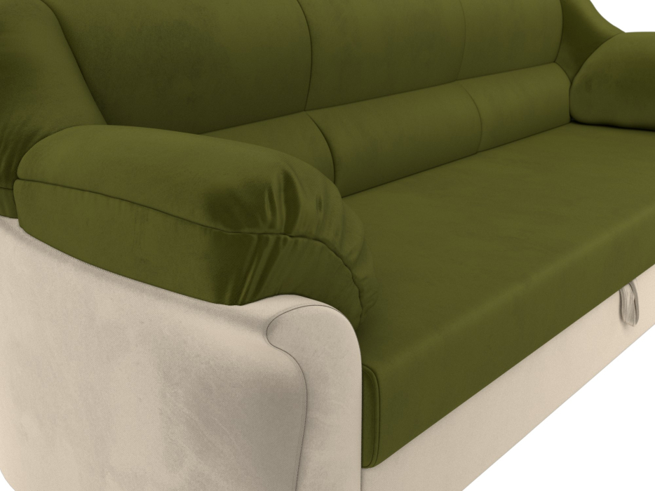 Диваны кровати со спальным местом, Диван прямой Карнелла, микровельвет