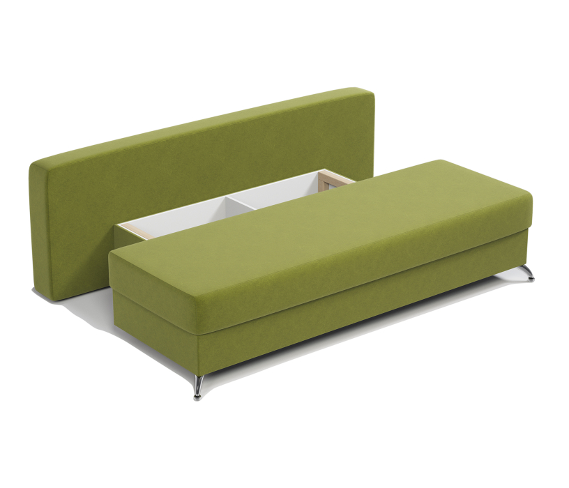 Диваны еврокнижки, Диван-кровать Лайт велюр