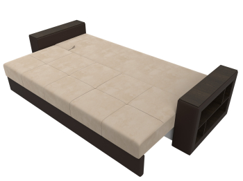 Диван прямой Дубай Лайт, велюр/экокожа