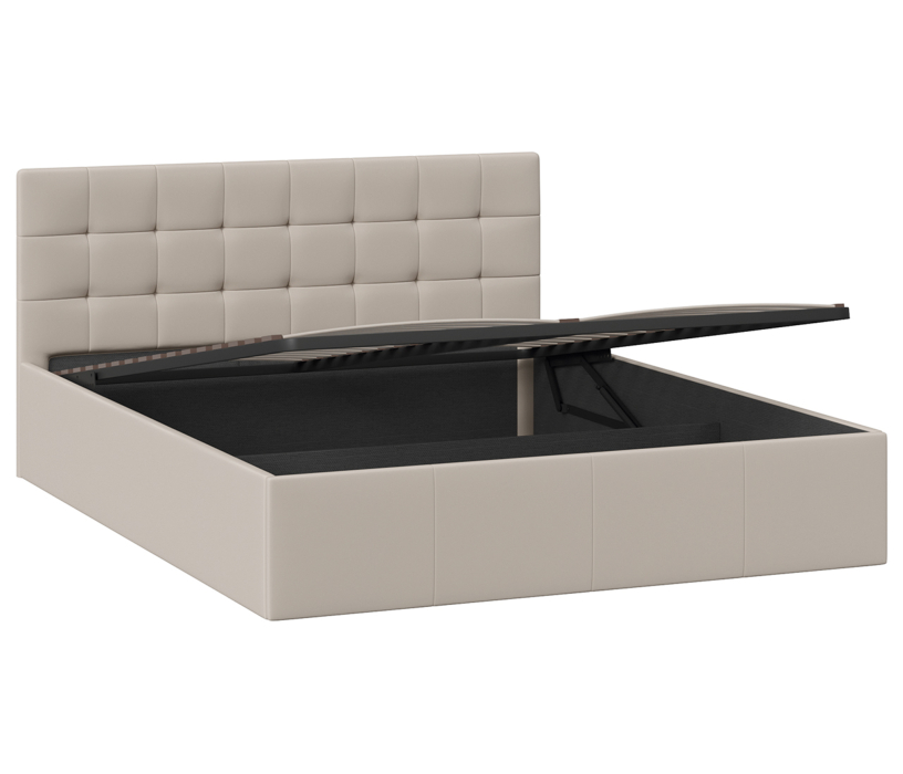 Мягкая кровать, Кровать Эмма с подъемным механизмом 1600 (велюр)