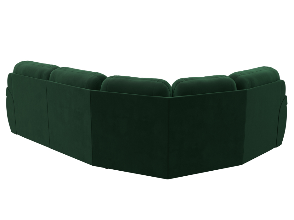 Диваны угловые в гостиную, Диван угловой Бруклин левый угол, велюр