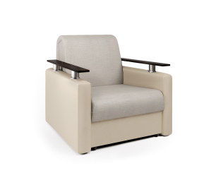 Кресло-кровать Шарм, экокожа/шенилл