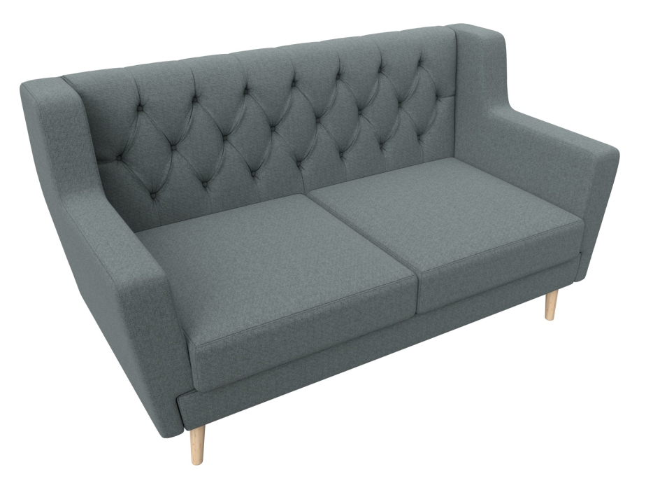 Диваны прямые кухонные, Диван кухонный прямой Брайтон 2 Люкс, рогожка Амур