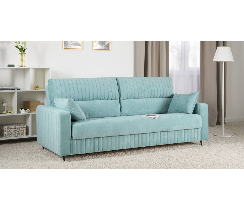 Диваны с ящиком для белья, Диван прямой Изабель