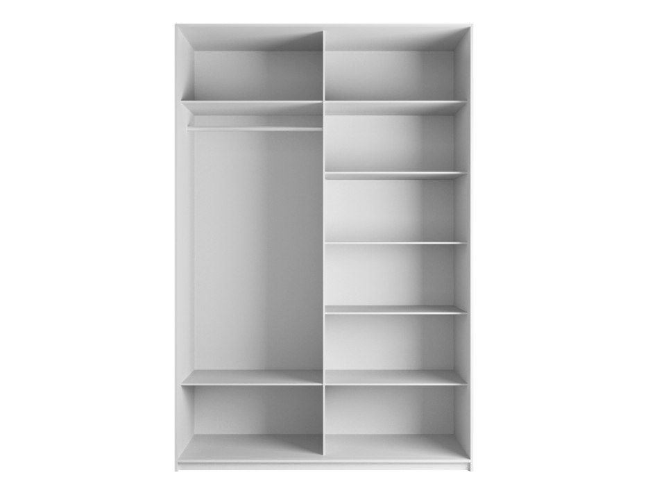 Шкафы-купе 2-х дверные, Шкаф-купе Эста 2-х дверный Стекла фисташка/Доводчик 160х66х220