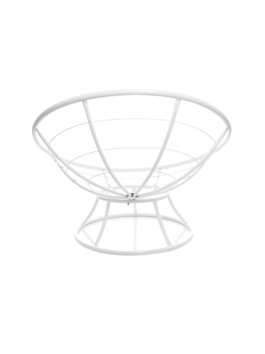 Кресла, Кресло ПАПАСАН без ротанга белое