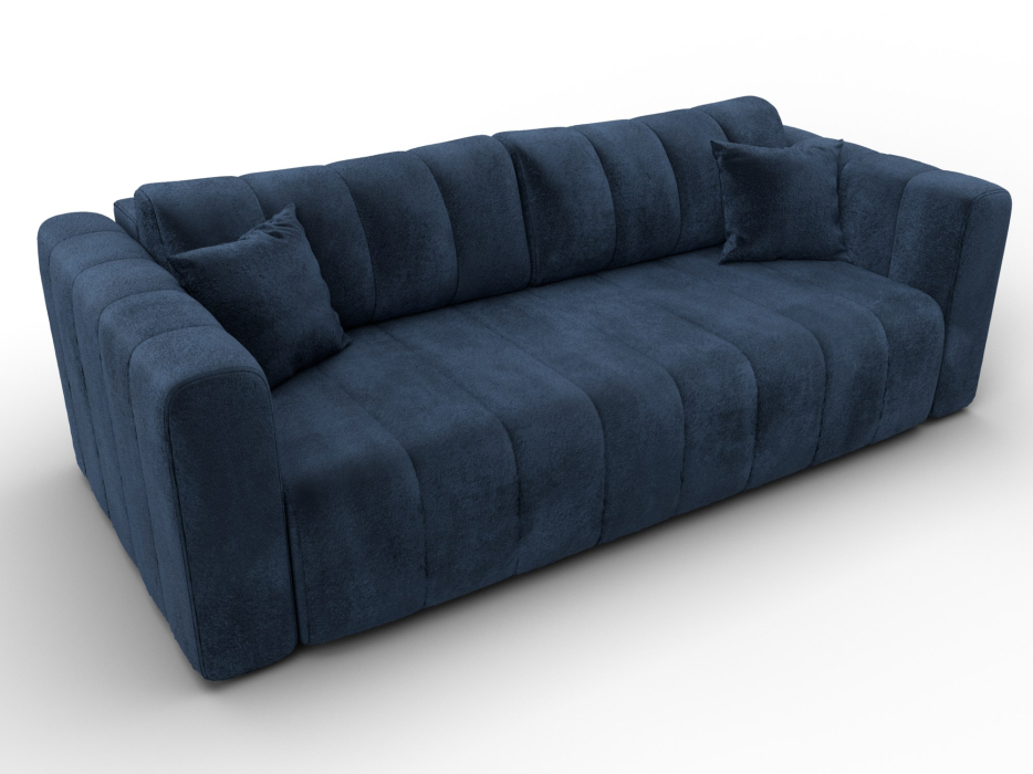 Диваны с ящиком для белья, Диван прямой Лига-062 НПБ, Велюр TOWER