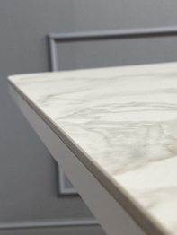 Стол Kenner AA1400 раздвижной, керамика , опоры белые 