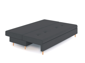 Диван-кровать Белфаст без подлоктоников еврокнижка, велюр