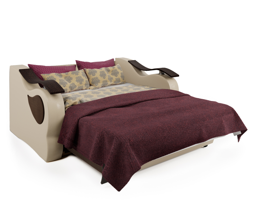 Диваны с ящиком для белья, Диван кровать Меркурий 100, велюр