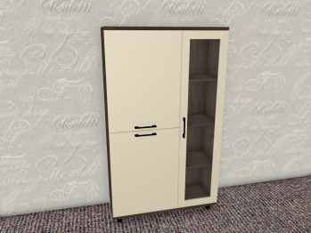 Модульная система Грейс Шкаф ШК-5081  Гикори Джексон Темный