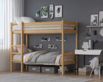 Детская двухъярусная кровать Дональд 80х190