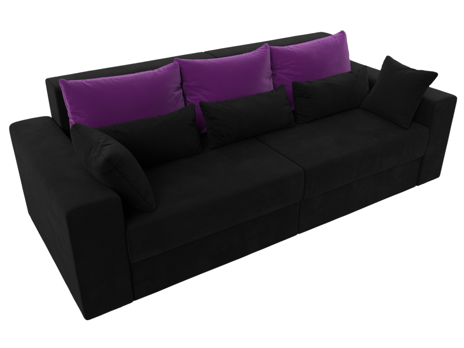 Диваны выкатные, Диван прямой Майами, микровельвет