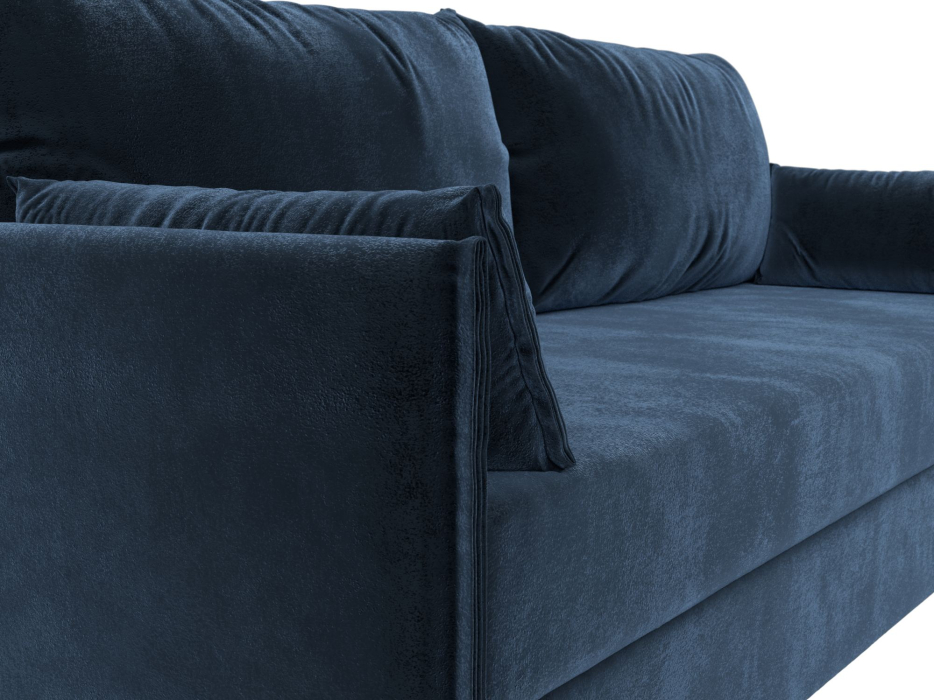 Диваны еврокнижки, Диван прямой Сайгон, велюр TOWER