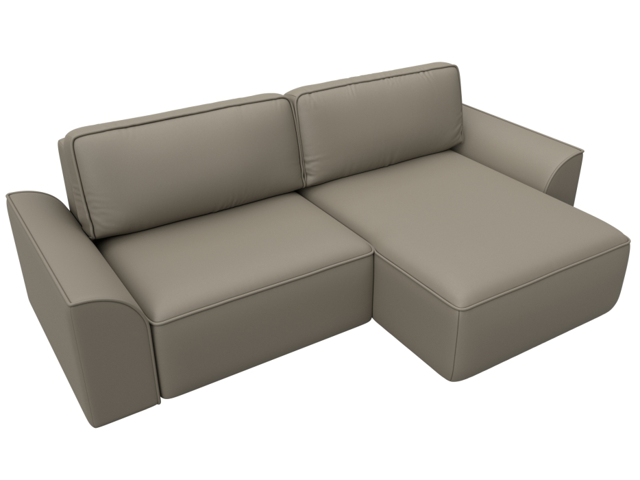 Диваны угловые в гостиную, Диван угловой Лига-048 НПБ, экокожа GRIFON