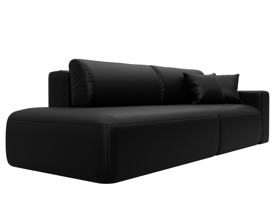 Диваны еврокнижки, Диван прямой Лига-036 НПБ Модерн подлокотник справа, экокожа GRIFON