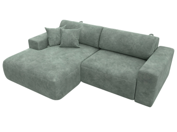 Диван угловой Лига-036 НПБ Классик левый угол, велюр BRUT