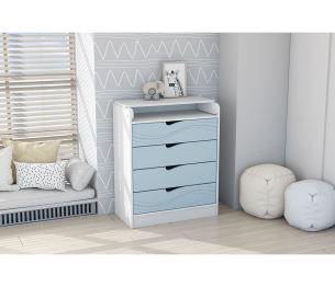 Комод Раскладной МДФ Бриз Волна