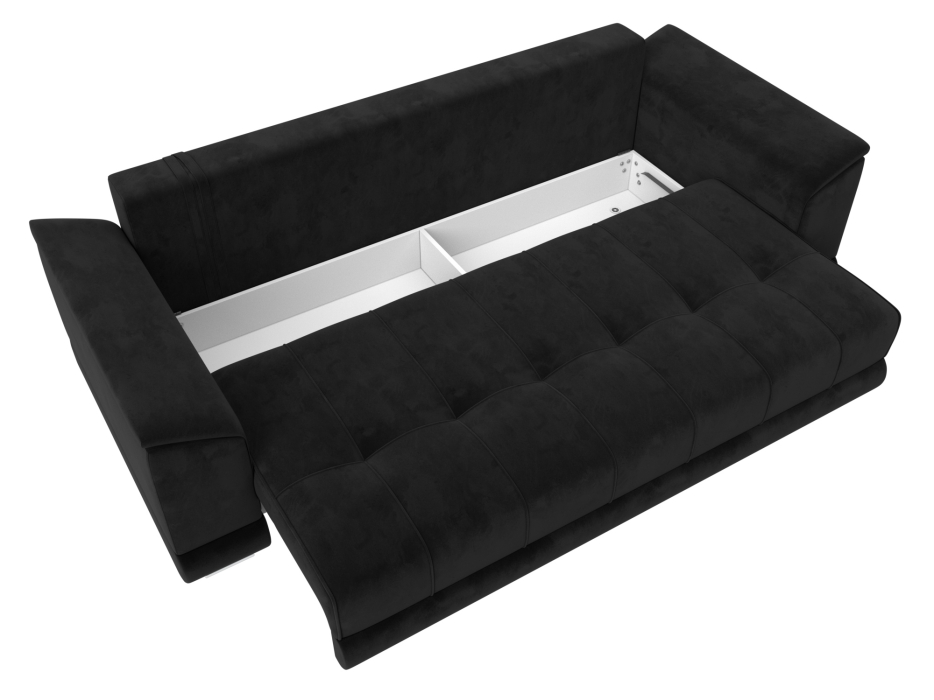 Диваны еврокнижки, Диван прямой НордСтар НПБ, велюр SEVEN