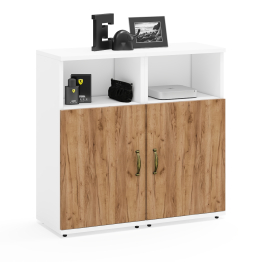 Две тумбы с дверками Лидер-8.