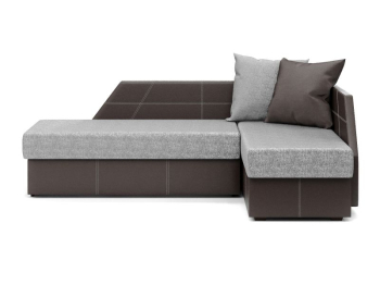 Угловой диван-кровать Андора,дельфин,рогожка