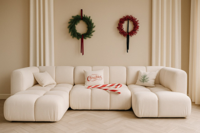 Диван Аврора модуль угловой 120 см в тканях Velutto Soft