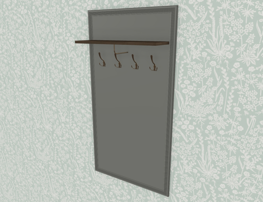 Настенные, Модульная система Карина Вешалка ВШ-1002