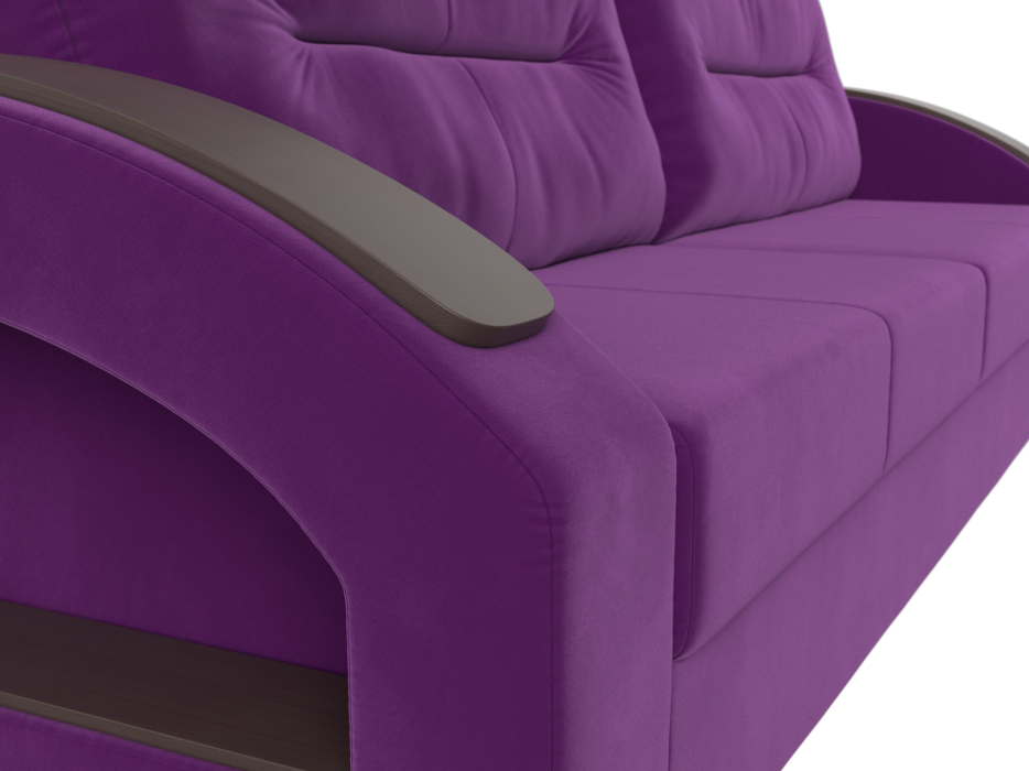 Диваны кровати со спальным местом, Диван прямой Канзас, микровельвет