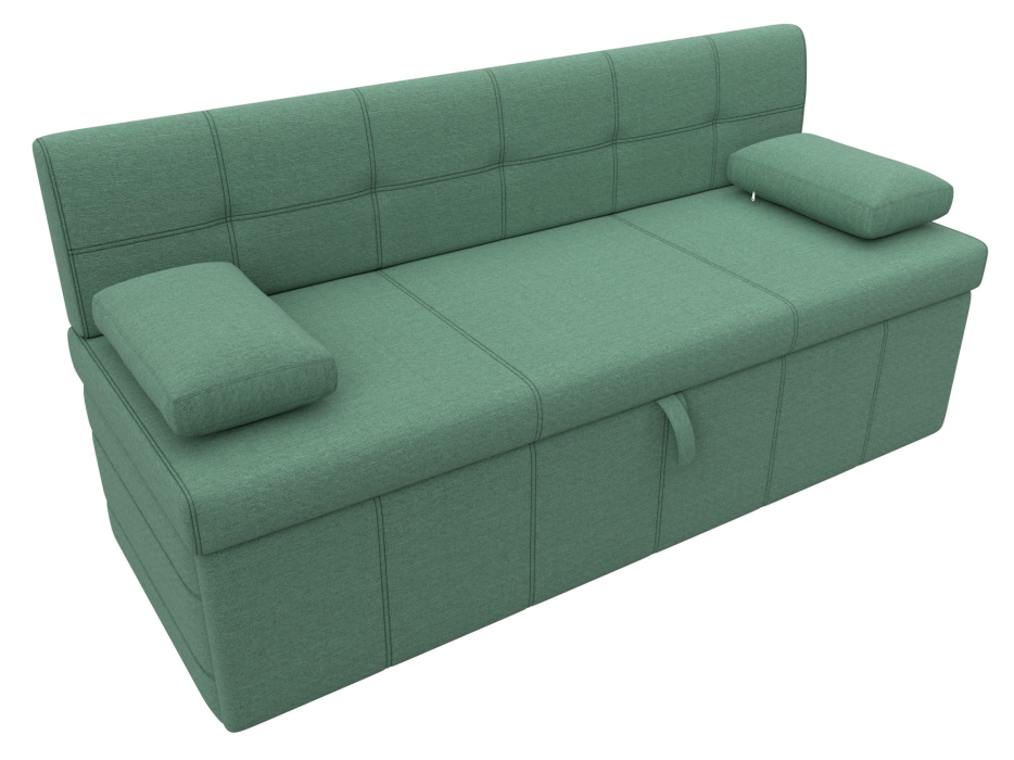 Диваны прямые кухонные, Диван кухонный прямой Лео, рогожка Амур