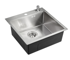 Кухонные мойки, Мойка универсального монтажа EMB-117A PVD Nano