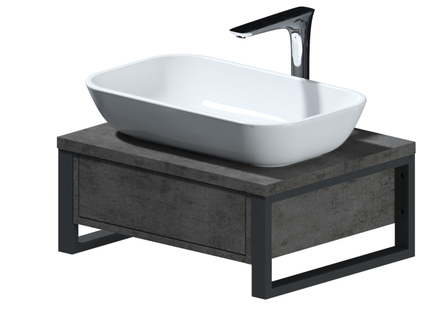 Ванная, Тумба 1Marka GRUNGE LOFT 60П