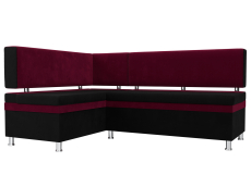 Кухонные уголки, Кухонный уголок Стайл левый угол, микровельвет