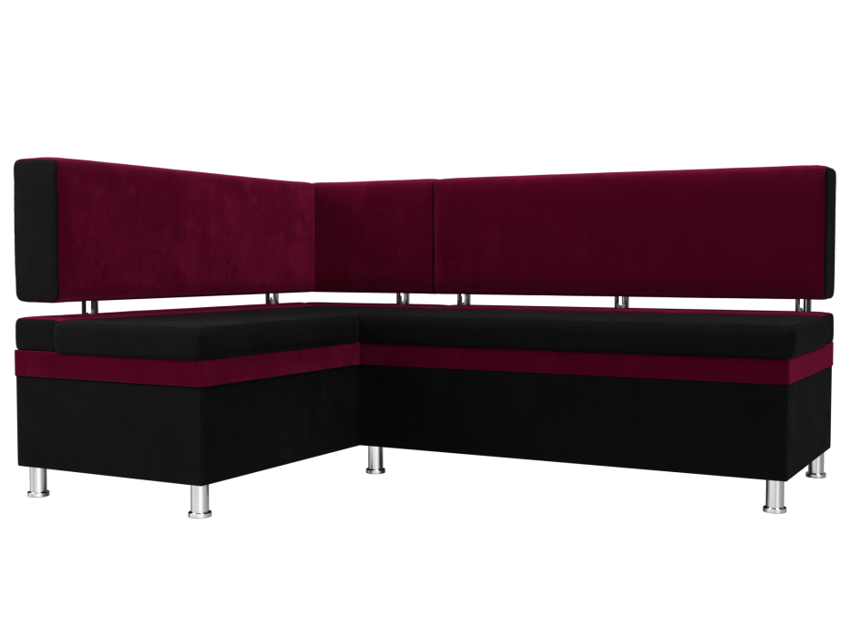 Кухонные уголки, Кухонный уголок Стайл левый угол, микровельвет