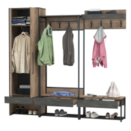 Мебель для прихожей в стиле лофт Трувор № 229