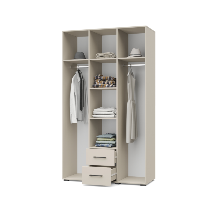 Шкафы распашные, Модульная система Ева Е34 Шкаф