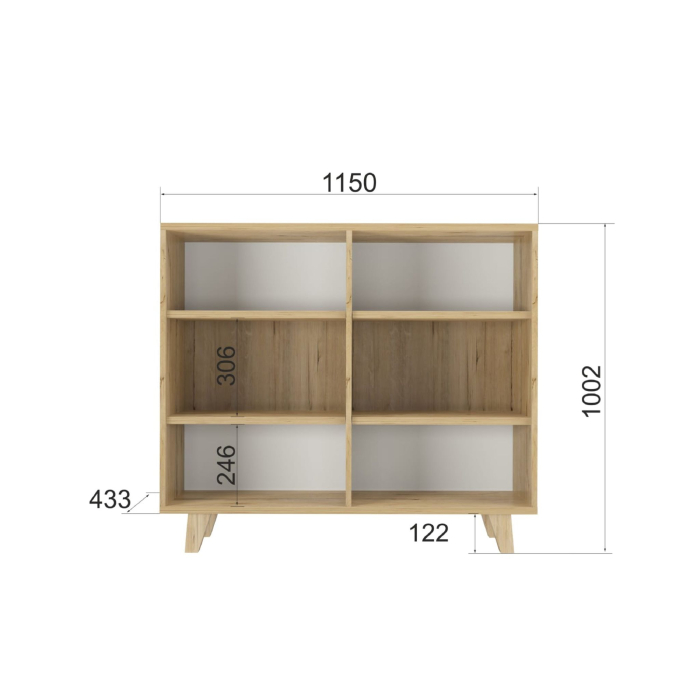 Комоды, Комод со стеклом Аскис КМ-3