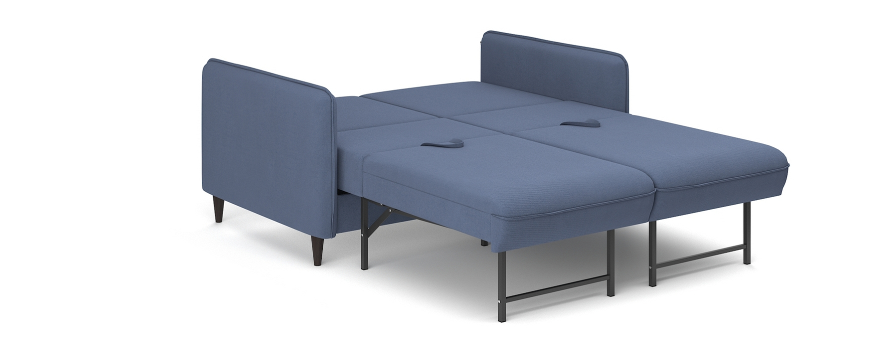 Дизайнерские диваны для гостиной, Диван-кровать Фьорд SMART 140, велюр