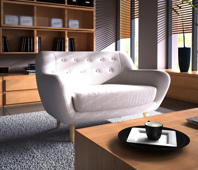 Дизайнерские диваны для гостиной, Диван прямой Elephant, рогожка