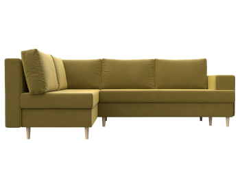 Диван угловой Сильвана левый угол, микровельвет