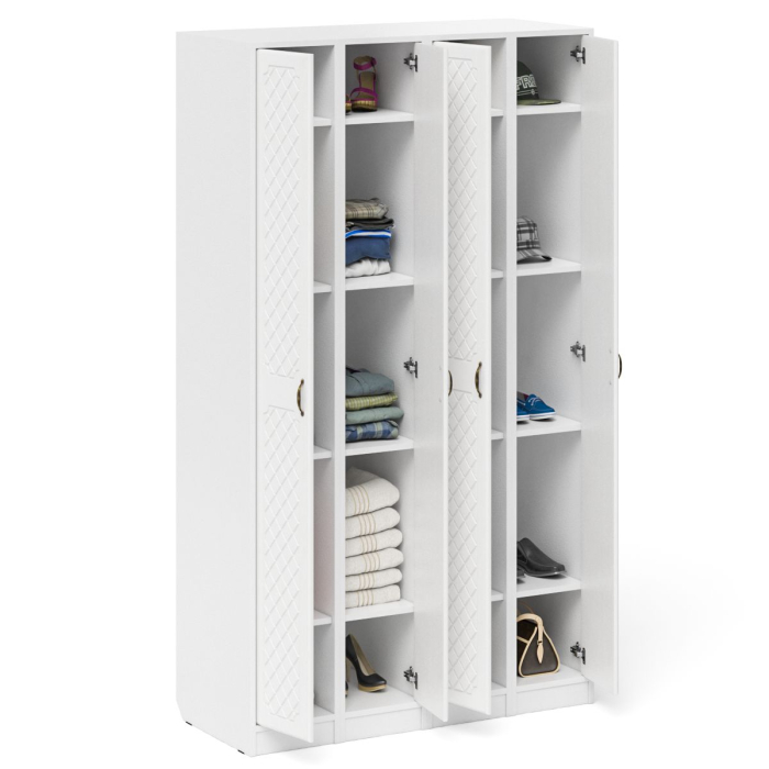 Прихожие, Набор шкафов для прихожей П-6-500 фрезеровка ромб