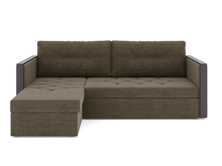 Диваны угловые в гостиную, Диван-кровать угловой Даймонд дельфин, рогожка Люкс